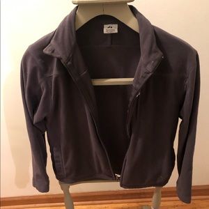 Polar edge boys medium 10/12 dark gray zippered jacket